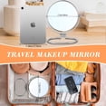 thumbnail image 4 of Espejo de maquillaje AumVum Travel plegable de doble cara con aumento de 10X, 4 of 7