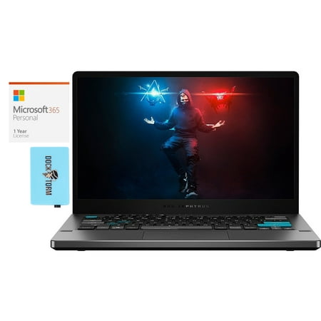 ASUS ROG Zephyrus G14 AW SE Gaming/Entertainment Laptop (AMD Ryzen 9 5900HS 8-Core, 14.0in 120Hz 2K Quad HD (2560x1440), GeForce RTX 3050 Ti, Win 10 Home) with Microsoft 365 Personal , Hub