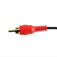 thumbnail image 3 of Construct Pro 1/8” (3.5mm) Female to (2) RCA Male Pigtail Stereo Adapter, 3 of 6