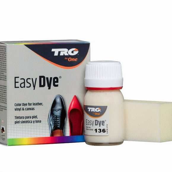TRG Ivory 136 Color Dye - best leather dye, makes it easy to either restore the color of your shoes, handbags or other leather goods or to change the color