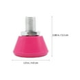 thumbnail image 2 of OFFIGAM 1 Paire de Butées d'Orteil pour Patins à Roulettes Rose Noir Outils de Frein Hauteur Réglable Stabilité Patinage Extérieur sur Rues, 2 of 7
