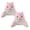 O484 Pink A 2Pack, variant on 2Pcs Home Decor Hamster Reading Pillow with Arms for Kids Adults Back Pillow for Bed Sitting Up Soft Plush Backrest Pillow Cartoon Chair Lumbar Support Bed Rest Pillow ( 17.7X15.75 Inches) Cushion
