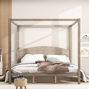 Canopy Bed Design | Personalize Bedroom Ambiance, Strong and Durable Frame | Save Bedroom Space Effectively