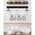 thumbnail image 3 of Spring Kitchen Dish Towels for Drying Dishes Set of 3, Bicycles Botanical Rose Leaves Butterfly Wood Grain Waffle Weave Microfiber Hand Tea Bathroom Towels Quick Dry & Absorbent Towel 15.7x23.6, 3 of 7