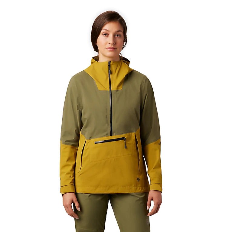 Mountain Hardwear Exposure 2 Jacket GoreTex Womens Dark Bolt M