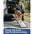 thumbnail image 3 of L Dog Ramp for Cars, SUVs & Home Steps – Lightweight, Non-Slip, Joint-Care Design, Supports Up to 200 lbs, 3 of 6