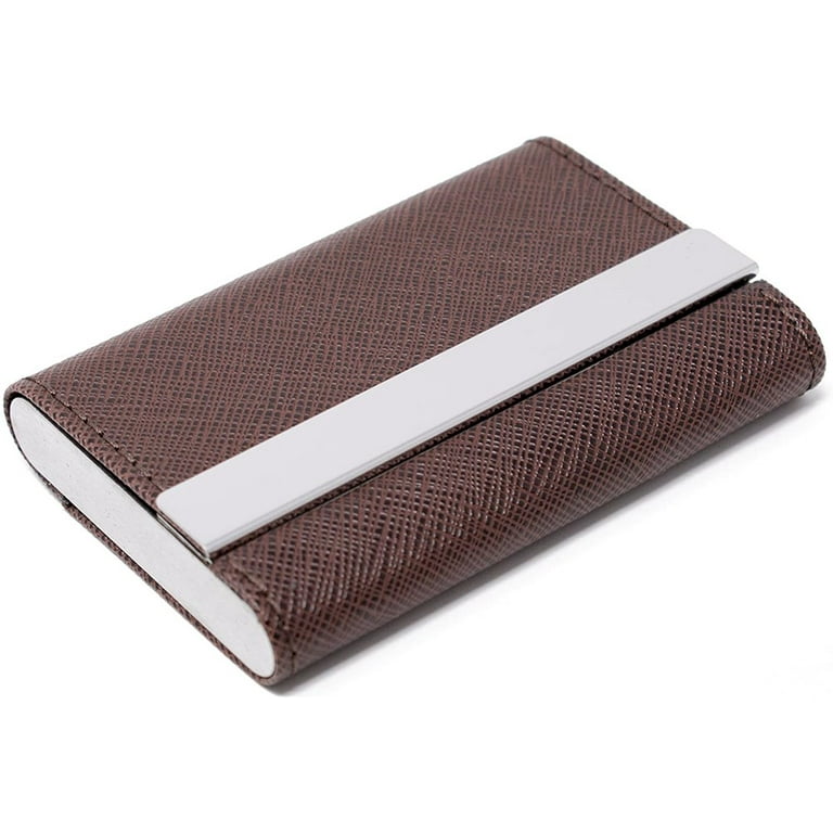 Printed Leather Card Holder Leather Business Card Holder 