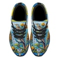 thumbnail image 2 of Nebraska Meadowlark Bird Shoes Sneakers Black Size 11, 2 of 7