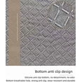 thumbnail image 5 of Office Chair Mat for Hardwood & Tile Floor,Boho Floral 36"x48" Office Computer Chair Mat for Rolling Chairs,Under Desk Non Slip Gaming Rug,Rubber Backing Large Low-Pile Carpet Protector Mat(Green), 5 of 11