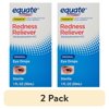 (2 pack) Equate Tetrahydrozoline HCl Original Redness Reliever Eye Drops, 1 fl oz