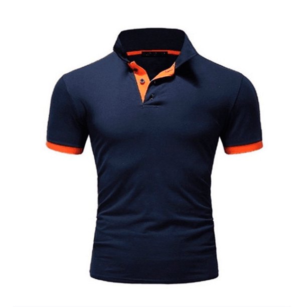 POLO De Manga Corta Casual Para Hombre 11 Colorespangjing