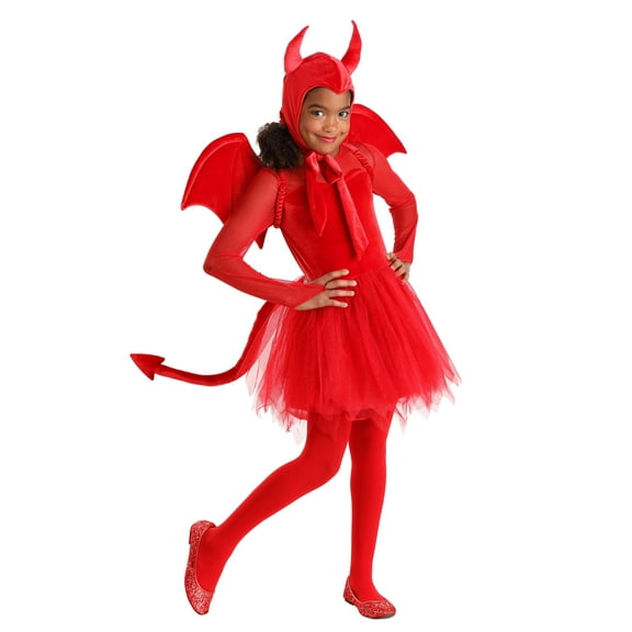 Girl's Darling Devil Costume