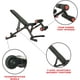 thumbnail image 2 of Banco de Pesas Sunny Health & Fitness SF-BH6920 de Servicio Pesado Totalmente Ajustable Power Zone Utility 1000 lb Negro Sunny Health & Fitness SF-BH6920, 2 of 2