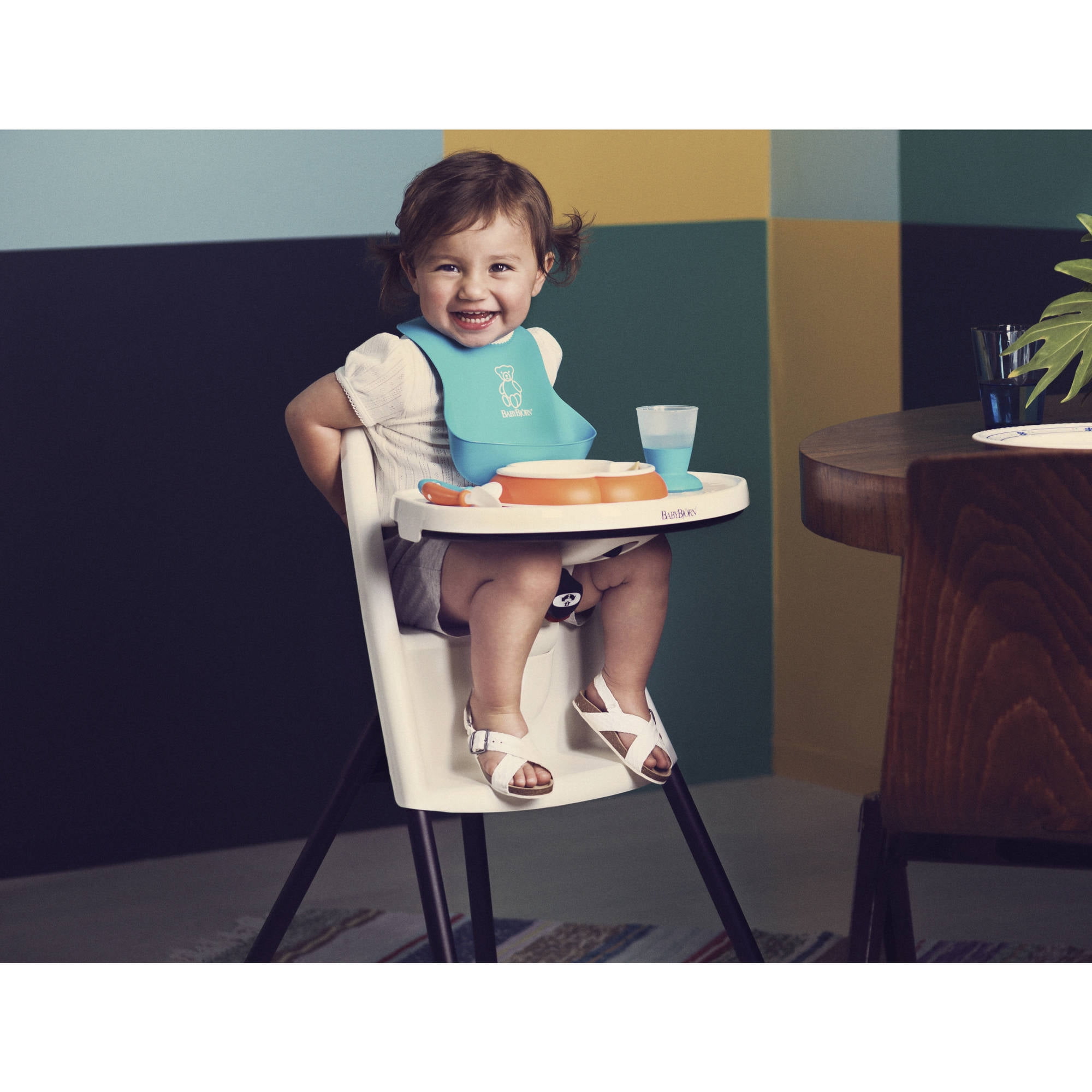 baby bjorn high chair pink