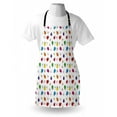 thumbnail image 3 of Ladybugs Apron Dotted Insects with Floral Illustration Valentines Day Inspired Romantic Elements, Unisex Kitchen Bib Apron with Adjustable Neck for Cooking Baking Gardening, Multicolor, by Ambesonne, 3 of 3