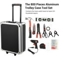 thumbnail image 2 of Riedhoff 800-Piece Mechanic Tool Box Set, with Trolley Case, Black & Silver, 2 of 5