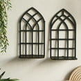 thumbnail image 4 of Decorative Black Shelf Wall Mounted Hollowed Vintage Floating Shelves for Storing Essential Oil and Crystal Stand, 4 of 8
