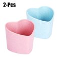 thumbnail image 1 of 2PCS Flower Pot Creative Heart Shape Indoor Plant Pot Gardening Pot for Plant, 1 of 6