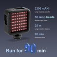 thumbnail image 2 of Luz de Visión Nocturna ORDRO LN-5 56 LEDs Alcance de 7.5 m, 2 of 7