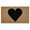 A Heart Welcome Doormat, variant on Valentine's Day Door Mat Red Heart Welcome Doormat for Outdoor Entrance Spring Coir Front Door Mat for Anniversary Wedding Home Decor(24* 16inch)