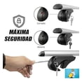thumbnail image 4 of Par De Barras Portaequipaje Para Kia Ceeds, Rio, Ev5,optima plateado, 4 of 8