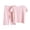 Pink, variant on Bovxnpu Girls Summer Clothing Sets Girls Graphic Loungewear Short Sleeve Loungewear Toddler Nightwear Outfit Set