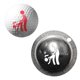 thumbnail image 1 of Soidarity Marcador de pelota de Golf, herramienta de alineación de señal de Humor para adultos, plantilla de marcador de señal, marcador delineador DIY, Golf Numero 3 Soidarity OD015907-03, 1 of 6