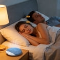 thumbnail image 3 of Under Pillow Bluetooth Sleep Speaker, Ultra-Thin Wireless Speaker with White Noise, Portable Hi-Fi Bedside Audio Speaker,Blue, 3 of 7