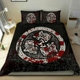 thumbnail image 4 of Viking Bedding Set Fierce Blood Wolf Symbol Of A Viking Nordic RLT12, 4 of 6