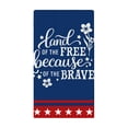 thumbnail image 2 of Cififendec 4th of July Kitchen Towels, 23.62"×15.8", Patriotic Red White Blue American Flag Dish Towels, Independence Day Farmhouse Decorative Hand Towels for Kitchen and Dining, 2 of 5
