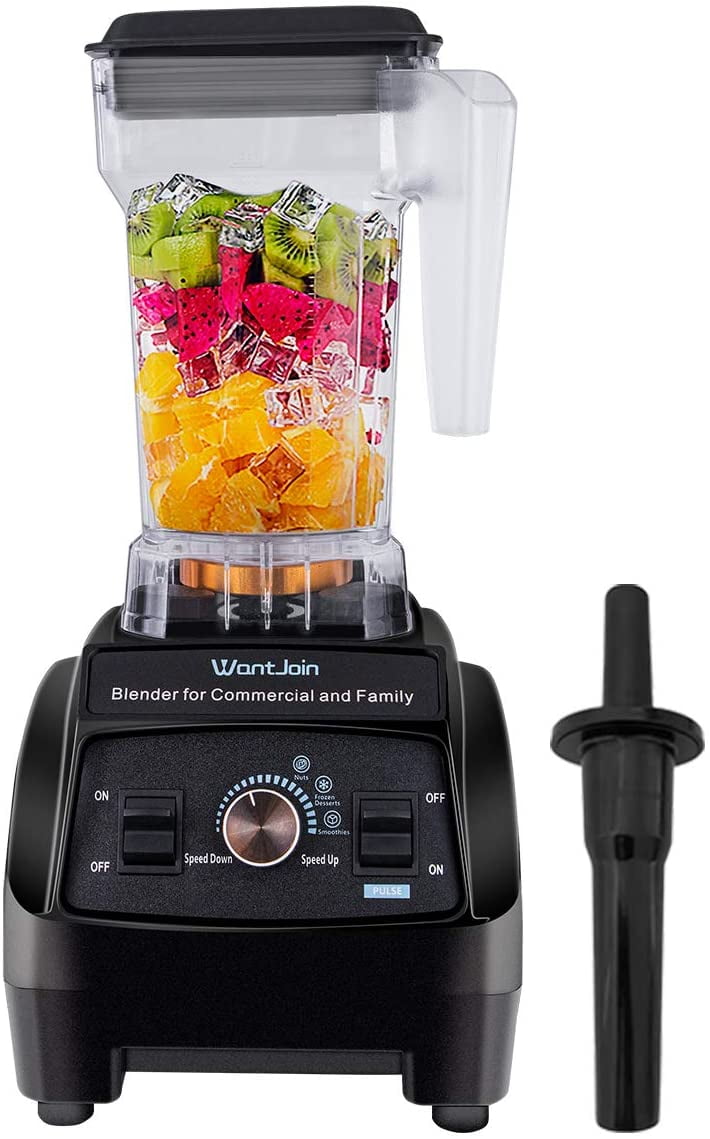 WantJoin Professional blender Commercial Blender 60 Oz Countertop
