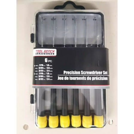 Precision 6pc Magnetic Screwdriver Set with Case