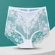 thumbnail image 1 of Puntoco Bragas para mujer de cintura alta, bragas de cintura alta sexys de encaje fino y transpirable de malla que levantan y controlan los glúteos, 1 of 3