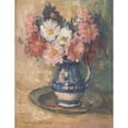 thumbnail image 2 of Georges Morren 15x18 Gold Ornate Wood Frame and Double Matted Museum Art Print Titled - Flower Still Life, 2 of 4