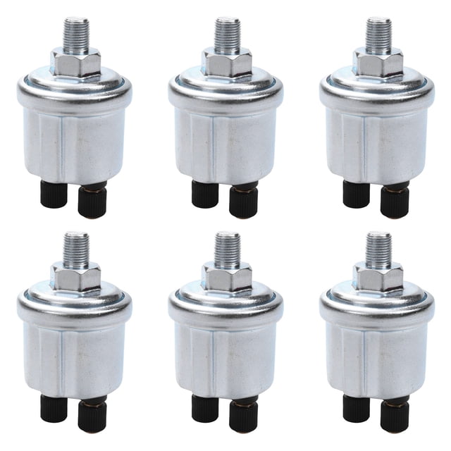 6X Universal Sensor de Presión de Aceite Vdo 0 Una 10 Barras Generador de 1/8 Npt Parte 10mm