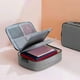 thumbnail image 5 of Kearding Organizador de almacenamiento que ahorra espacio para documentos y artículos esenciales de viaje Bolsa de almacenamiento de documentos Almacenamiento y organización del hogar negro, 5 of 6