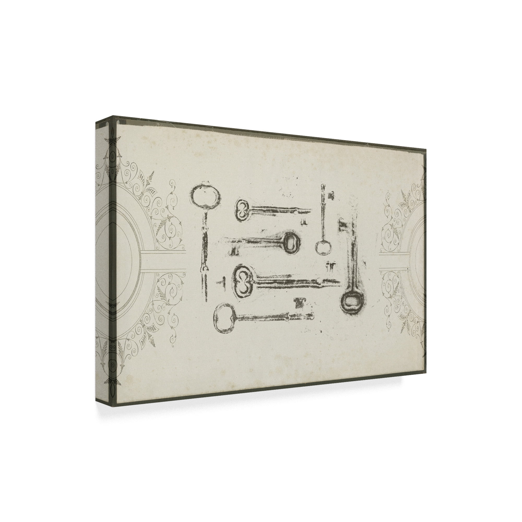 Trademark Fine Art 'Keepsake Keys II' Canvas Art by Jennifer Goldberger