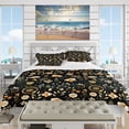 thumbnail image 2 of Designart "Oceanic Life Harmony" Blue Coastal Bedding Covert Set - Nautical & Coastal Bed Set With 2 Shams, 2 of 5