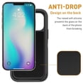 thumbnail image 4 of FWC Case For iPhone 14 Plus Shockproof Defender Case W/Belt clip,Black+Black,For Apple iPhone 14 Plus, 4 of 6
