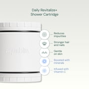 Aquabliss SFC400 Daily Revitalize+ Replacement Filter Cartridge – Double Vitamin C & Mineral Infusion, Reduces Chlorine, Lasts 3–6 Months Depending on Water Quality – Fits SF400 & SF500