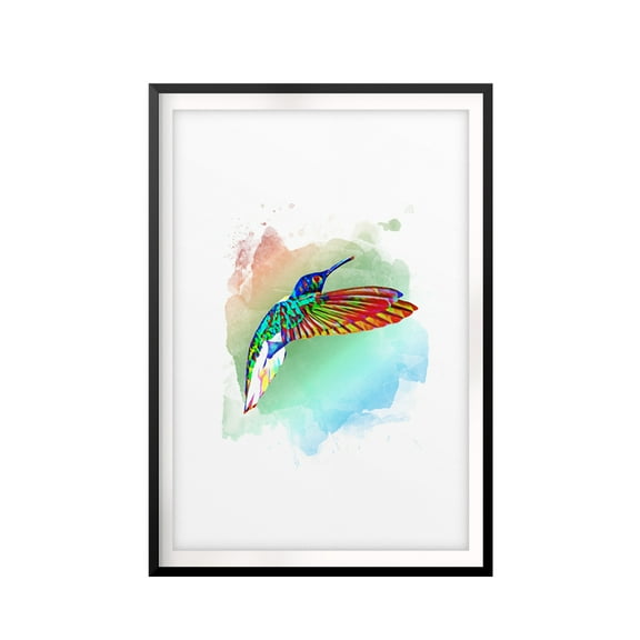 Designs ByLITA Abstract Bird 5 x 7 UNFRAMED Print Animal Wall Art