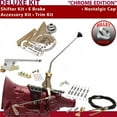 thumbnail image 1 of American Shifter  4L60 Shifter Kit Chrome 12 in. E Brake Cable Clamp Clevis Trim Kit for F0C8C, 1 of 1