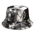 thumbnail image 1 of Circunferencia del sombrero: 56-58 cm, sombrero de pescador teñido anudado, sombrero de lavabo para mujer, sombrero casual con protector solar de doble cara, sombrero para el sol, 1 of 6