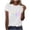A31 White, variant on Mifsaly Short Sleeve T-Shirts Women Relaxed Fit Multi Pastel Bunnies Graphic Cotton tops Soft Breathable Casual Summer Basic Tees XL