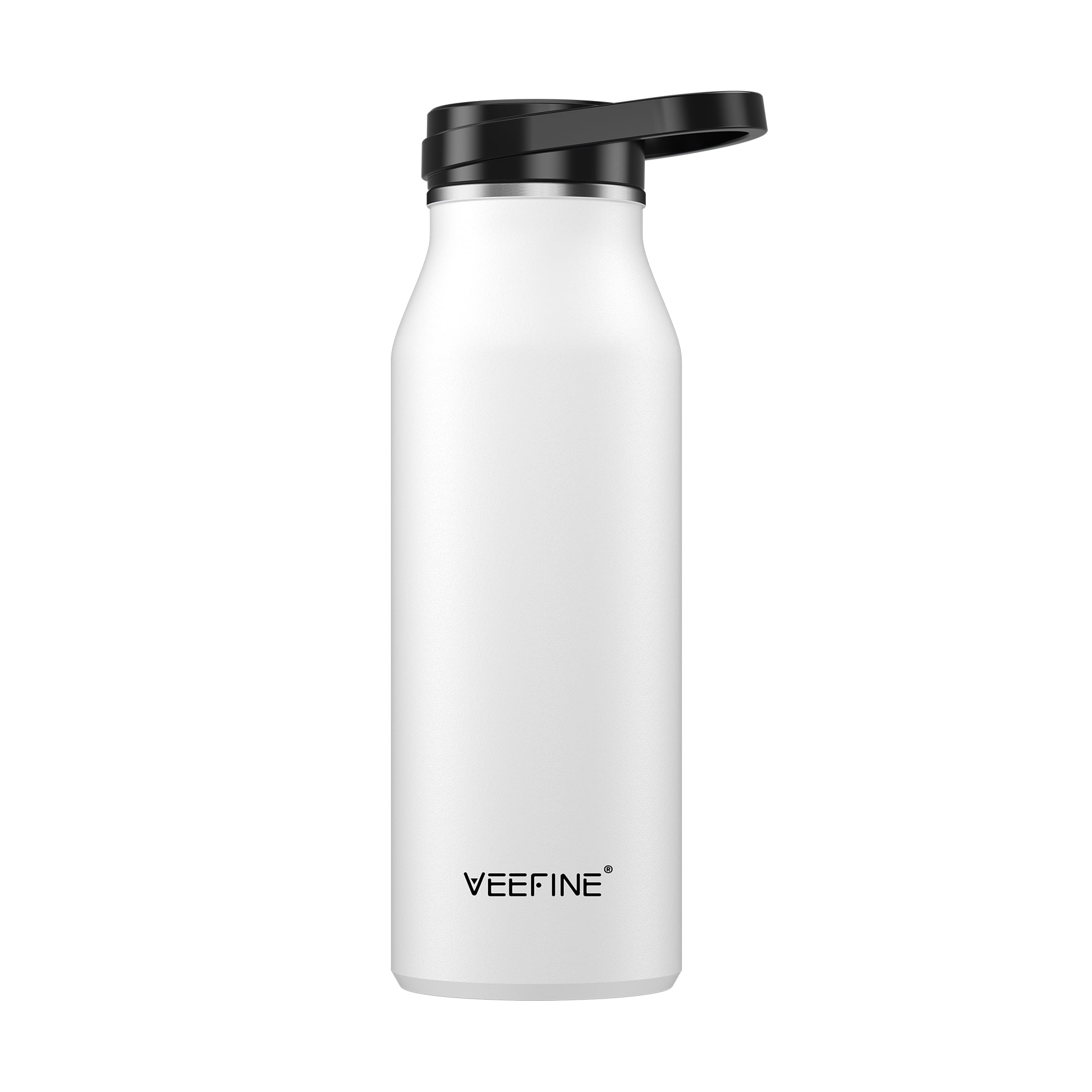 VeeFine Insulated Water Bottle Stainless Steel Water Bottles BPA-Free Dishwasher Safe 20/32/40oz Wide Mouth Lid Eco-Friendly Thermos for Hiking Camping and Travel
