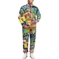 thumbnail image 3 of Rick And Morty Unisex Adult Sweatsuits Hoodie & Sweatpants Long Sleeve Hooded Sweatshirt Matching Joggers Tracksuit Sets XS, 3 of 9