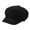 Black, variant on Solid Painter Beret Winter Newsboy Cap Korean Women Baseball Visors Hat Dark Gray One Size