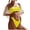 C781/Yellow, variant on XIYON Women's Bikini Sets Women Two Piece Solid Color Swimwear Split Bikini Swimsuit Beachwear Padded Vacation Outfits Swimwear 2026