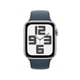 thumbnail image 2 of Smartwatch Apple SE (GPS) Caja de aluminio Plata 44MM correa deportiva Azul talla S/M, 2 of 4
