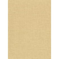 Warner Upton Wheat Faux Linen Wallpaper, 27-in by 27-ft, 60.8 sq. ft